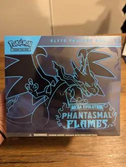Pokemon TCG Mega Evolution—Phantasmal Flames Elite Trainer Box - Image 1