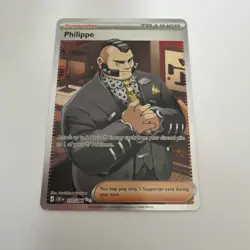 Pokemon TCG Philippe 110/086 Mint Pack Fresh English Chaos Rising - Image 1