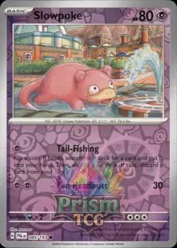 Slowpoke 85/193 Common Reverse Holo Paldea Evolved Pokemon - Image 1