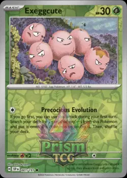 Exeggcute 1/191 Common Reverse Holo Surging Sparks Pokemon - Image 1
