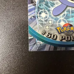 💥 POLIWAG 1999 Topps Pokemon TV Non Holo Animation 1st Series Blue Logo # 60 - Image 2