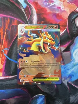 Pokemon Mega Charizard Y ex 022/217 Double Rare Ascended Heroes Holo Near Mint - Image 1