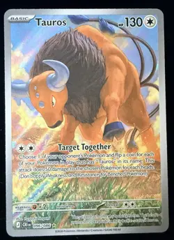 Tauros - Illustration Rare ME04: Chaos Rising 096/086 NM - Image 1