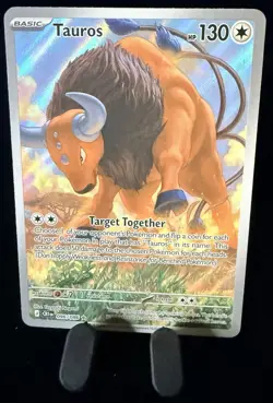 Tauros - Illustration Rare ME04: Chaos Rising 096/086 NM - Image 2