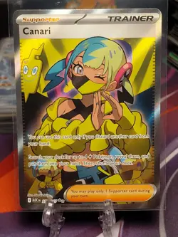 Canari 257/217 Ultra Rare Ascended Heroes Pokemon Holo Near Mint - Image 1