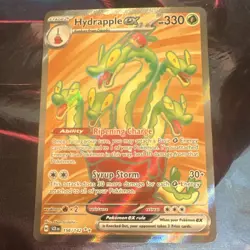 Pokemon TCG Hydrapple ex 156/142 Stellar Crown Full Art Near Mint - Image 1