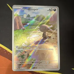 The Pokemon Company Paldean Wooper 102/094 Me02: Phantasmal Flames Holo - Image 1
