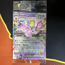 The Pokemon Company Espeon ex 034/131 Prismatic Evolutions Stamp Holo English - Image 1