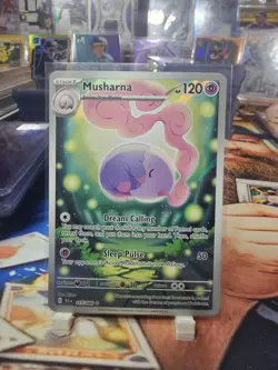 Musharna 117/086 🔥 Black Bolt Pokemon TCG Holo Illustration 🔥 Rare NM - Image 1