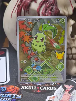 ☠☠ Pokemon Chikorita 046 Me: Mega Evolution Promo Holo - Image 1