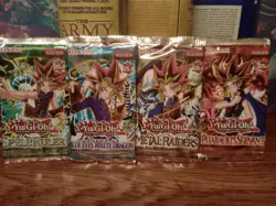 Yu-Gi-Oh! Sealed Booster Pack Lot Legend Of Blue Eyes Metal Raiders Magic Ruler - Image 1