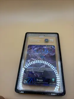 One Piece CCG Buggy 2nd Anniversary Set OP09-042 TAG 10 Gem Mint With Slab Guard - Image 3