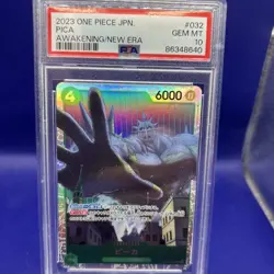 2023 One Piece Japanese Pica Awakening Of The New Era Japanese PSA 10 - Image 1