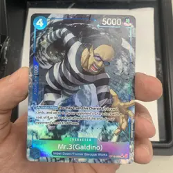 MR.3 (GALDINO) ALTERNATE ART OP16-056 THE TIME OF BATTLE ONE PIECE ENGLISH - Image 1