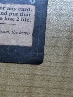 Magic the Gathering Cruel Tutor Portal MTG Magic: The Gathering LIGHT PLAY - Image 4