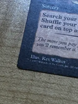 Magic the Gathering Cruel Tutor Portal MTG Magic: The Gathering LIGHT PLAY - Image 5