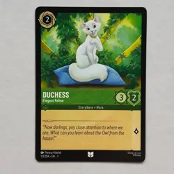 Duchess 112/204 Disney Lorcana Archazia's Island Regular Uncommon Card NM - Image 1
