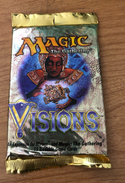Magic The Gathering Visions Booster Pack English MTG - FACTORY SEALED - Image 1