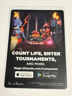 Boo Token Commander Legends: Battle for Baldur's Gate Regular NM MTG - Image 2