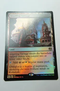 MTG Inspiring Vantage x1-Foil -Kaladesh-Lightly Played - Image 1