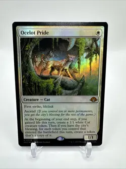 Ocelot Pride (Foil) MTG Modern Horizons 3 NM Mythic - Image 1