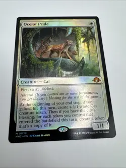 Ocelot Pride (Foil) MTG Modern Horizons 3 NM Mythic - Image 3