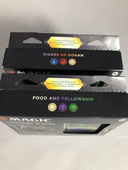 MTG LOTR Commander Decks Sealed Food and Fellowship & Riders Of Rohan Lot of 2 - Image 4