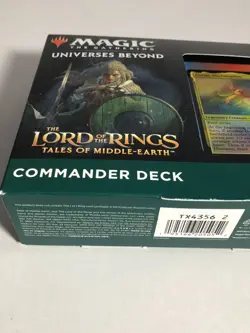 MTG LOTR Commander Decks Sealed Food and Fellowship & Riders Of Rohan Lot of 2 - Image 5