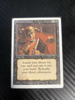 Demonic Tutor Revised Edition Regular - Image 1