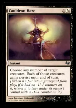 MTG Cauldron Haze LP Light Play Eventide [110] - Image 1