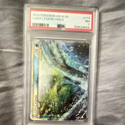 Pokemon Co. 2010 Lugia LEGEND (Top) 113/123 HGSS Holo PSA 7 Pokemon TCG - Image 3