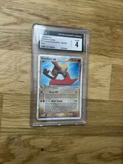 Pokemon Blaziken ex EX Crystal Guardians Holo Ultra Rare #90 CGC 4 Pop 7 - Image 2