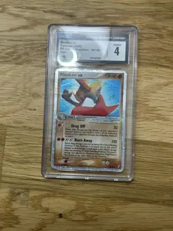 Pokemon Blaziken ex EX Crystal Guardians Holo Ultra Rare #90 CGC 4 Pop 7 - Image 4