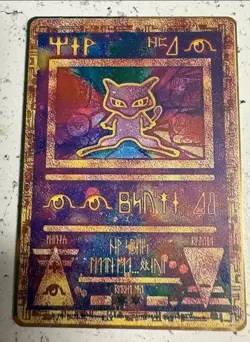 Metal Ancient Mew Pokemon Promos 2000 METAL CARD comes w/ Mystery Bonus Card - Image 1