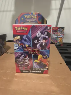Pokemon Destined Rivals Booster Bundle Sealed 6 Booster Packs - Image 1