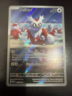 Pokemon TCG Delibird 152/132 Mega Evolution Illustration1 - Image 1