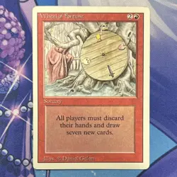 Wheel of Fortune Revised Edition Regular Magic the Gathering - Image 1