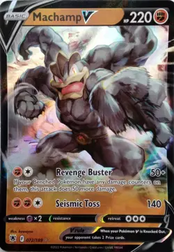 072/189 MACHAMP V ULTRA RARE ASTRAL RADIANCE POKEMON CARD - Image 1