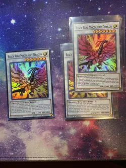 Yu Gi Oh Black Rose Moonlight Dragon (HSRD-EN044) 1st edition (NM) - Image 2