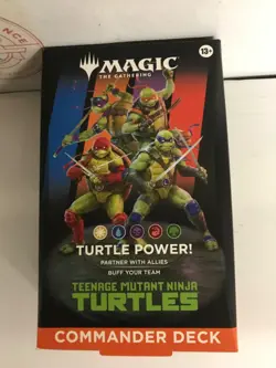 Magic: The Gathering: Teenage Mutant Ninja Turtles Commander Deck - Turtle Power - Image 1