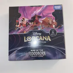 Disney Lorcana Rise Of The Floodborn Booster Box - Sealed New Japanese Official - Image 1
