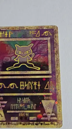Pokemon Ancient Mew Holo Card 2000 TCG Movie Promo LP (small crease) - Image 2