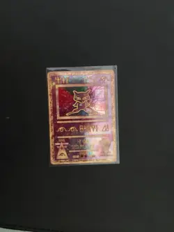 Pokemon Ancient Mew 2000 Movie Promo WOTC Black Star Rare Holo TCG Card - LP - Image 3