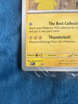 Pokemon TCG Pikachu At The Museum Jumbo Promo Card SEALED - Image 2