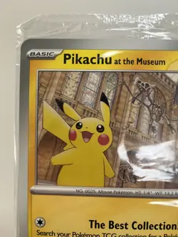 Pokemon Pikachu At The Museum Promo Card - Jumbo - Sealed - Image 4