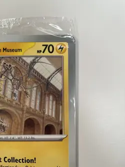 Pokemon Pikachu At The Museum Promo Card - Jumbo - Sealed - Image 5