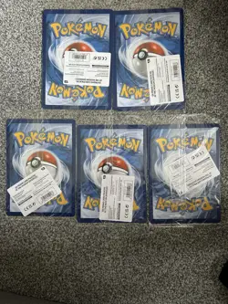 Pokemon TCG Pikachu At The Museum Jumbo Promo Card x5 - Sealed - New - Image 2