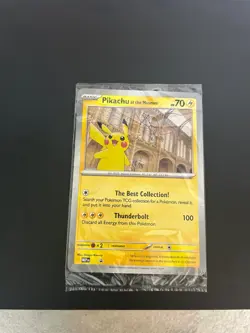 Pokemon TCG Pikachu At The Museum Jumbo Promo Card 2026 - Sealed - New - Image 1