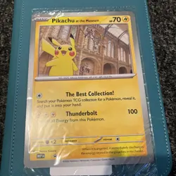 Pikachu At The Museum MEP Promo JUMBO Pokemon Card Sealed Mint Condition - Image 1