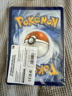 Pokemon TCG Pikachu At The Museum Jumbo Card Promo (Sealed) - Image 2